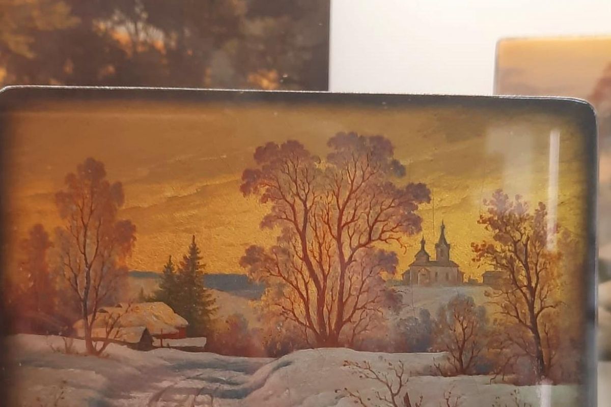 Знакомимся с искусством мастеров. Жостово - Федоскино. Для школьных групп