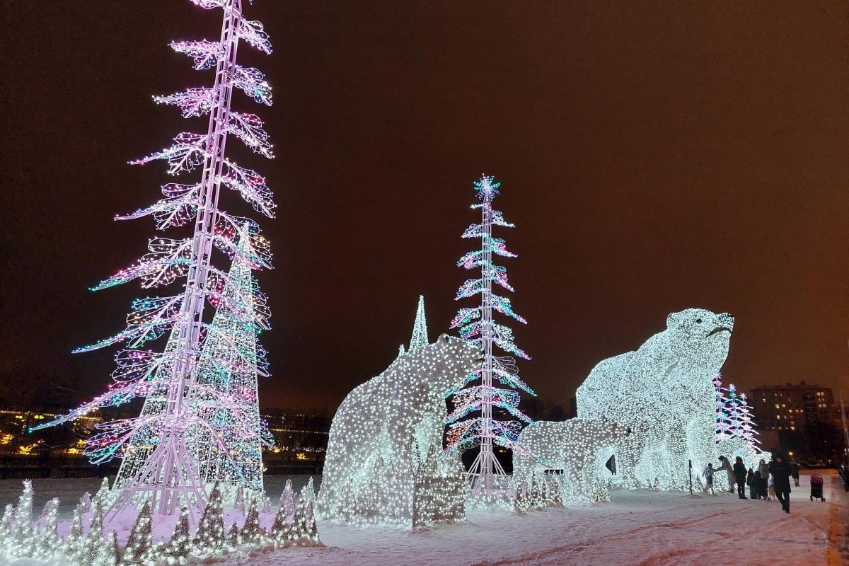 Огни Новогодней Москвы 3 дня
