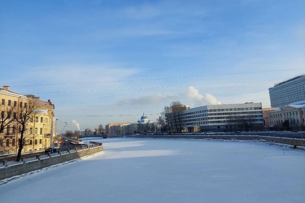 Зимние каникулы в Санкт-Петербурге.