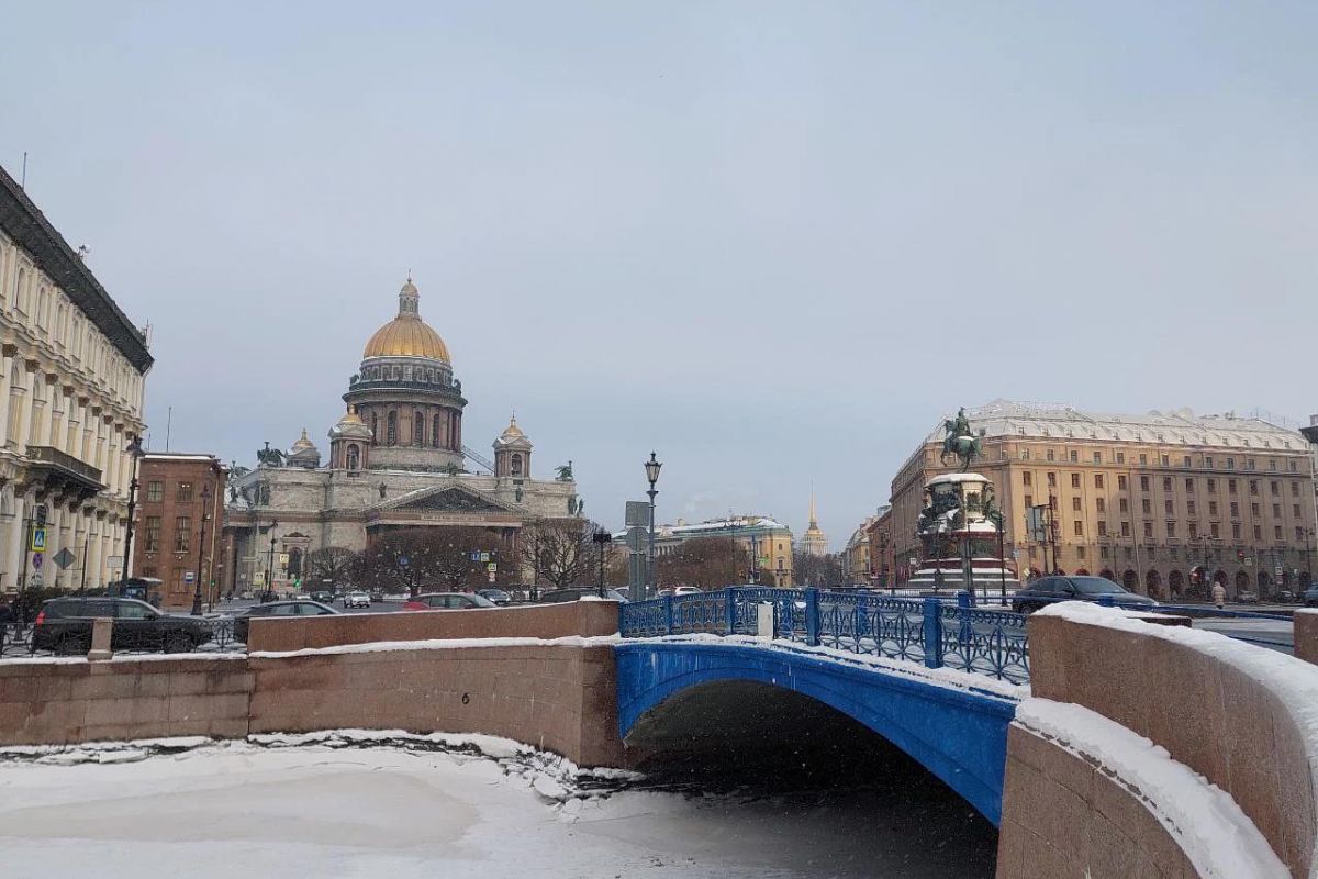 Зимние каникулы в Санкт-Петербурге.