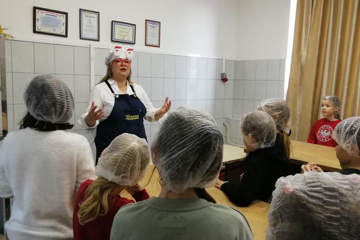 Экскурсия в хлебопекарню с дегустацией