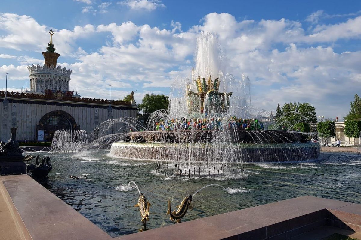 Волшебная сила Воды или фонтаны Москвы