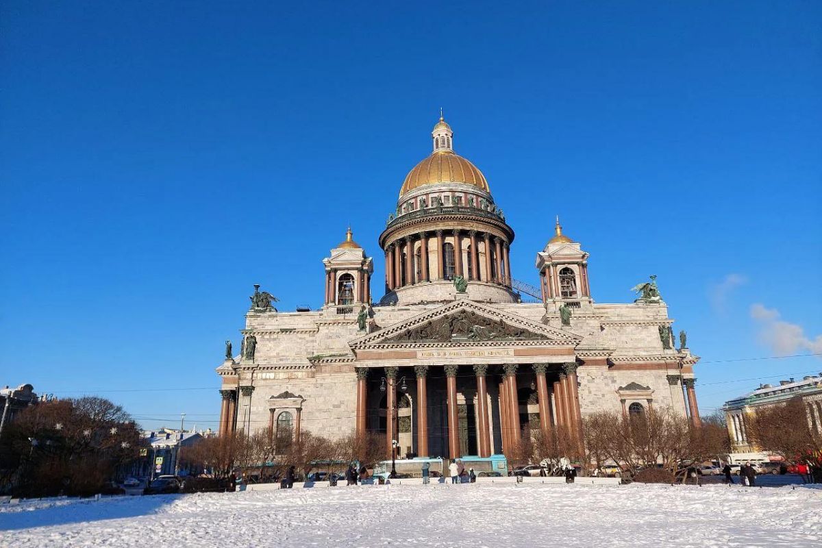 Зимние каникулы в Санкт-Петербурге.