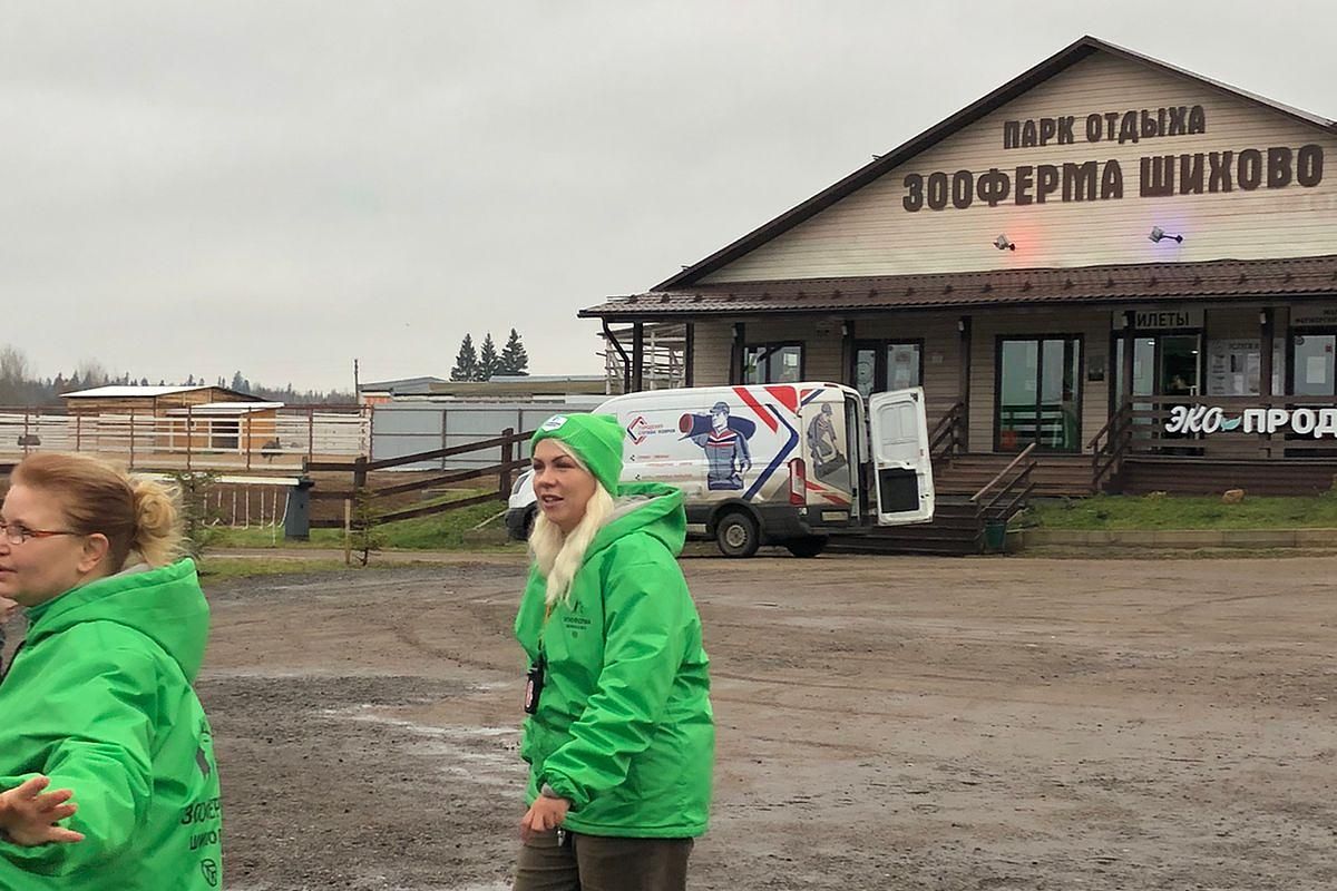 Дмитров + зооферма в Шихово. Школьники