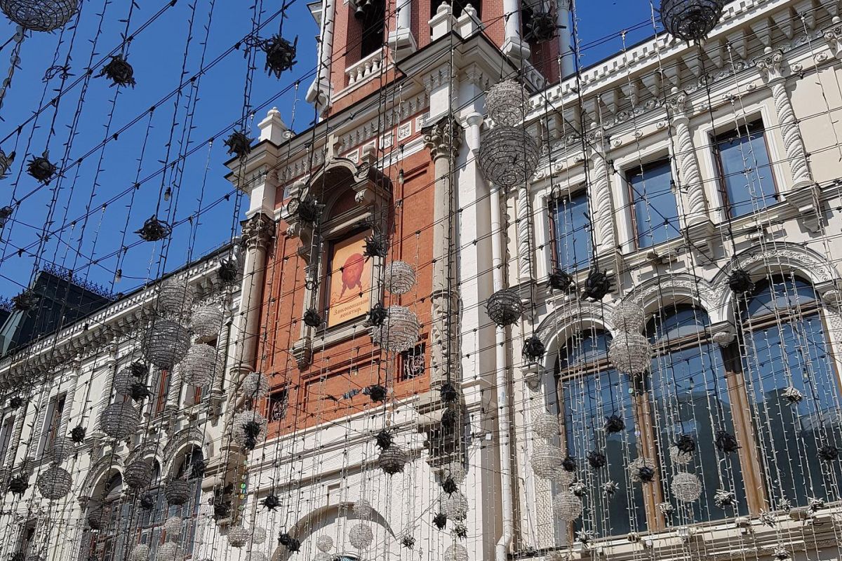 Один день в Москве - Московская панорама. Приём школьных групп